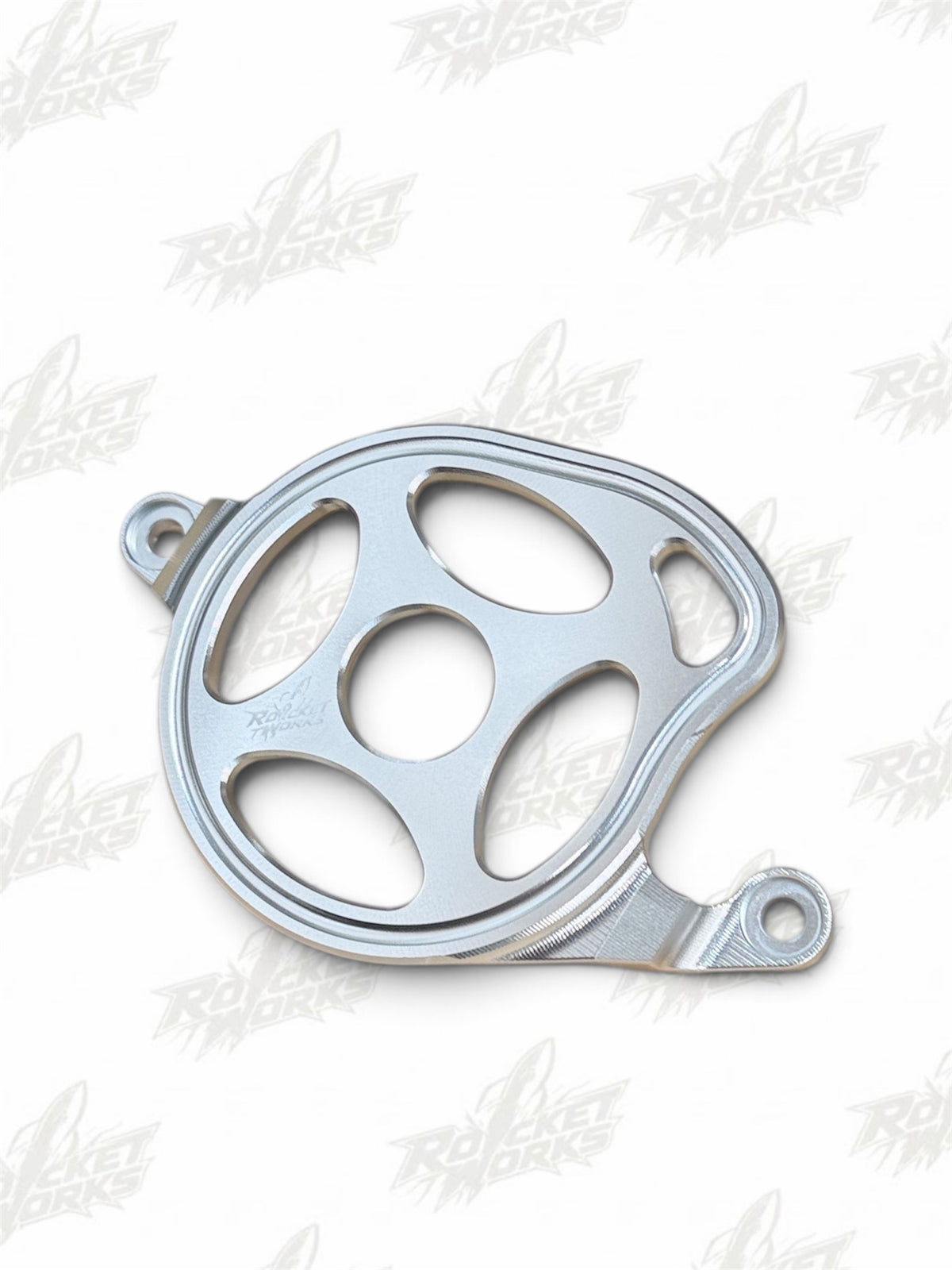 RW Metal Motor Cover Chrome/Black For LBX