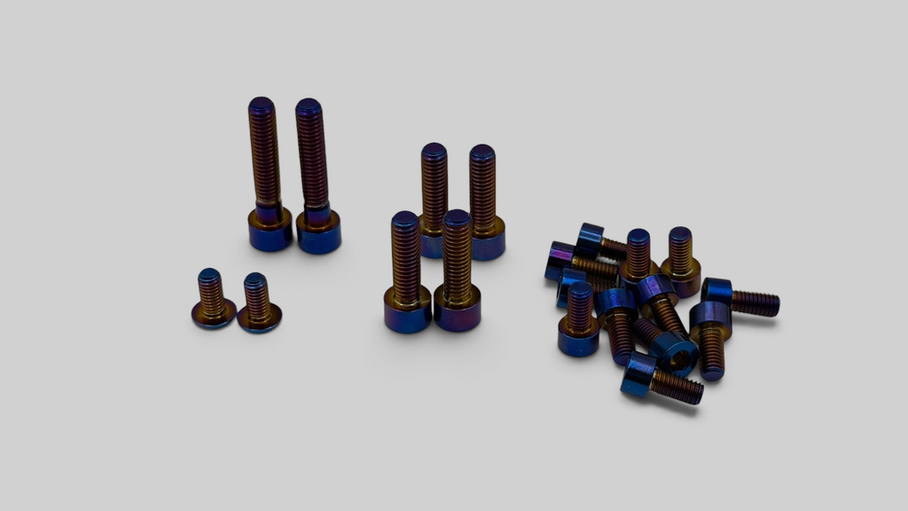 V2 Ridstar Q20 Titanium bolt kit (2 week lead time)