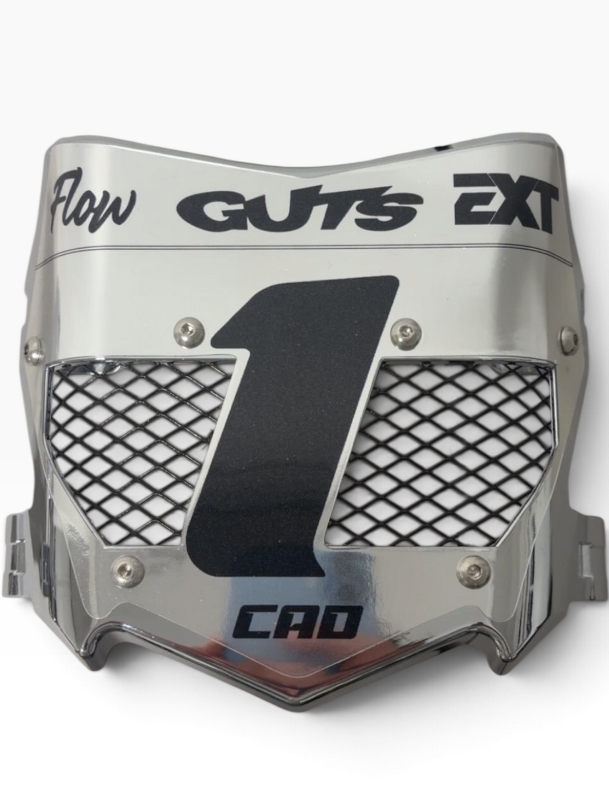 *Silver plates* Real Titanium Motocutz Vented Plate