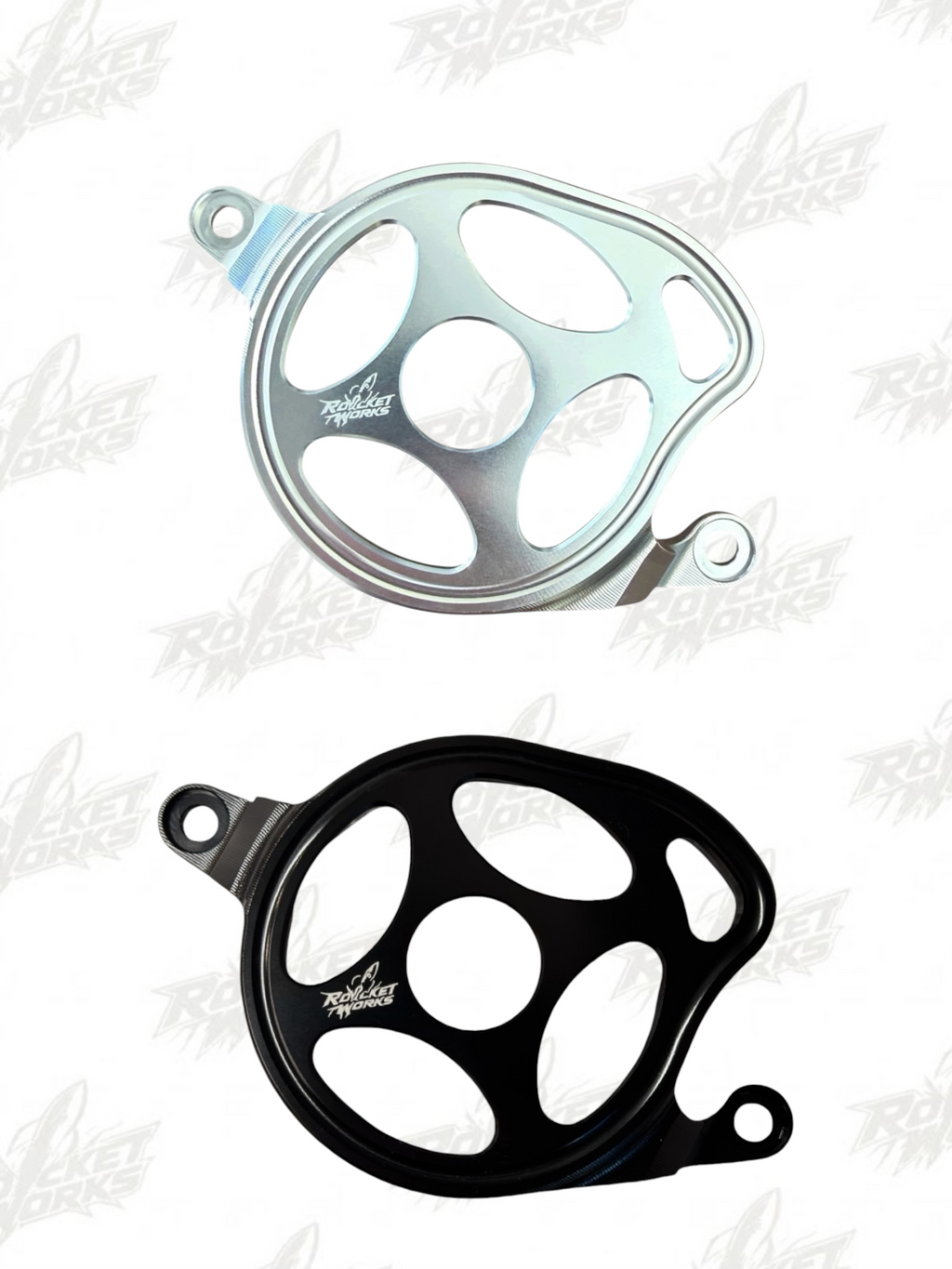 RW Metal Motor Cover Black/Silver LBX