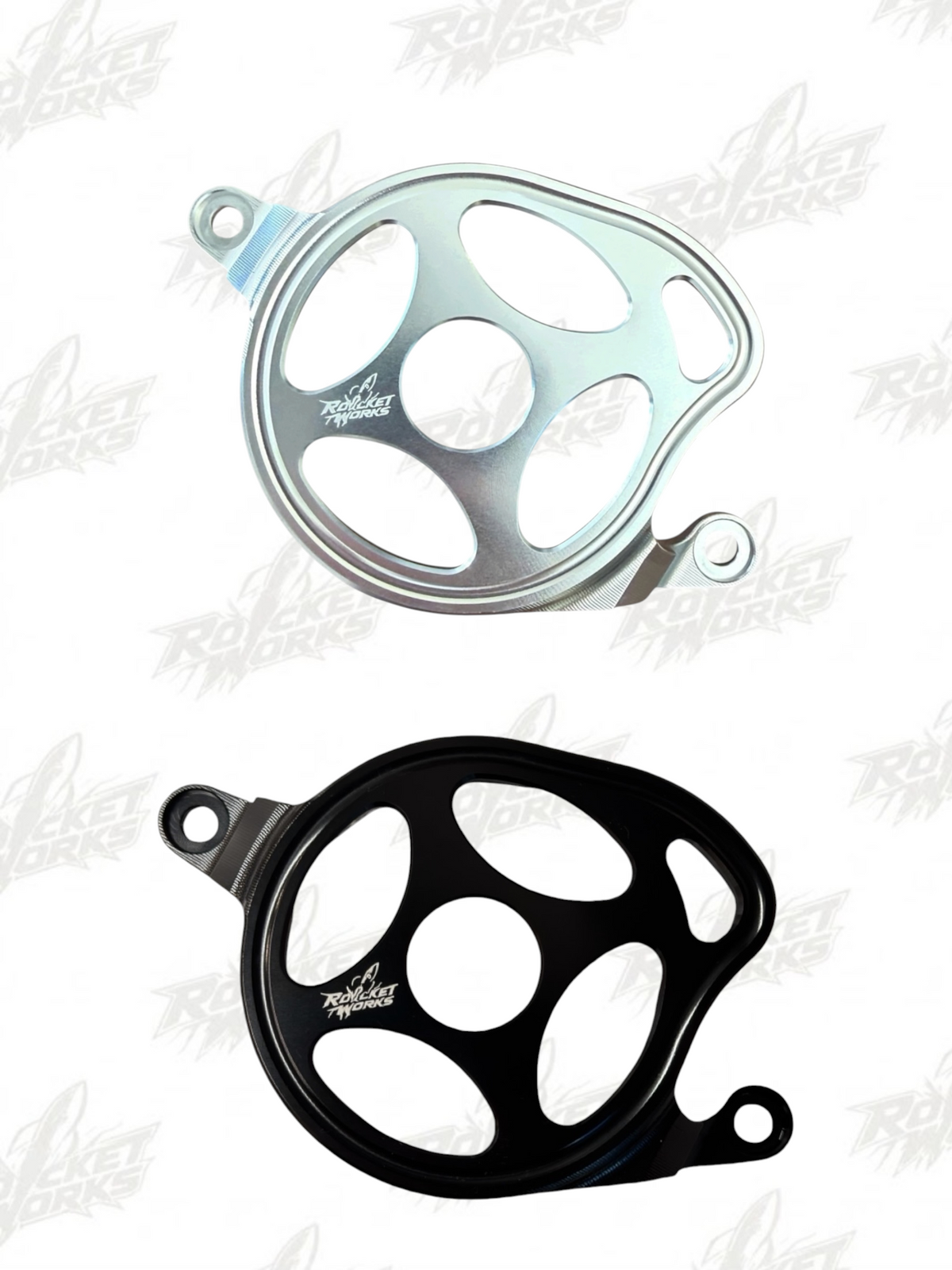 RW Metal Motor Cover Black/Silver LBX