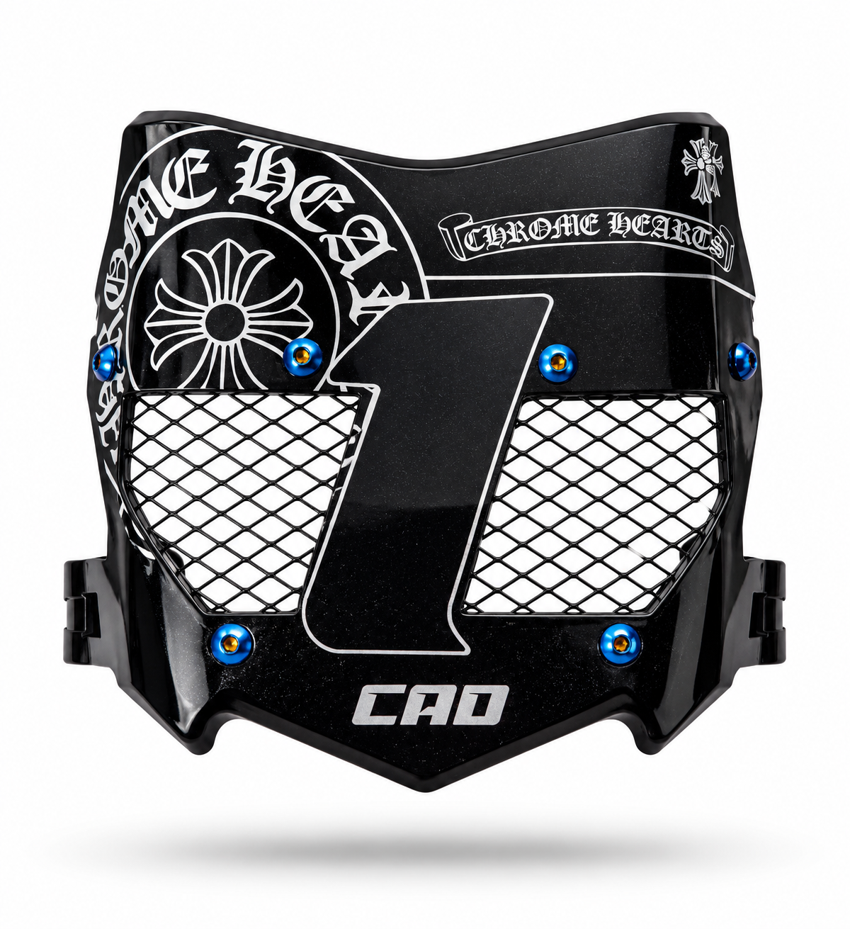 *Chrome Hearts* Real Titanium Vented Motocutz Vented Plate