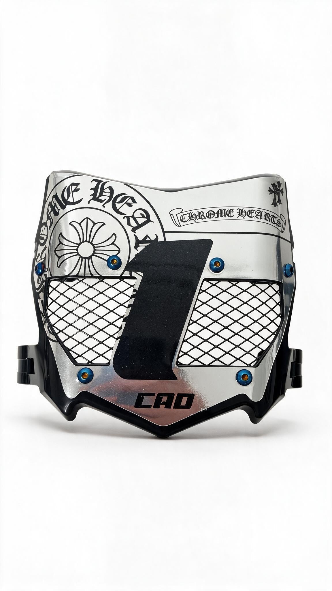 *Chrome Hearts* Real Titanium Vented Motocutz Vented Plate