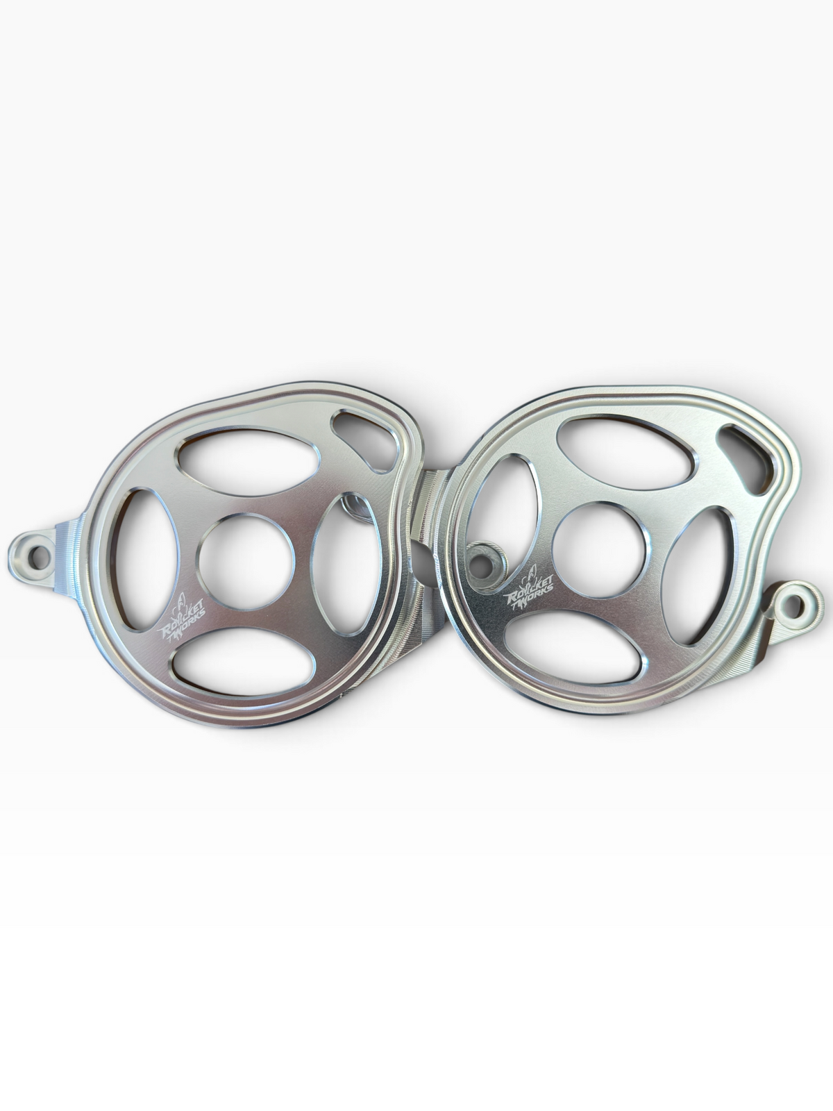 RW Metal Motor Cover Black/Silver LBX