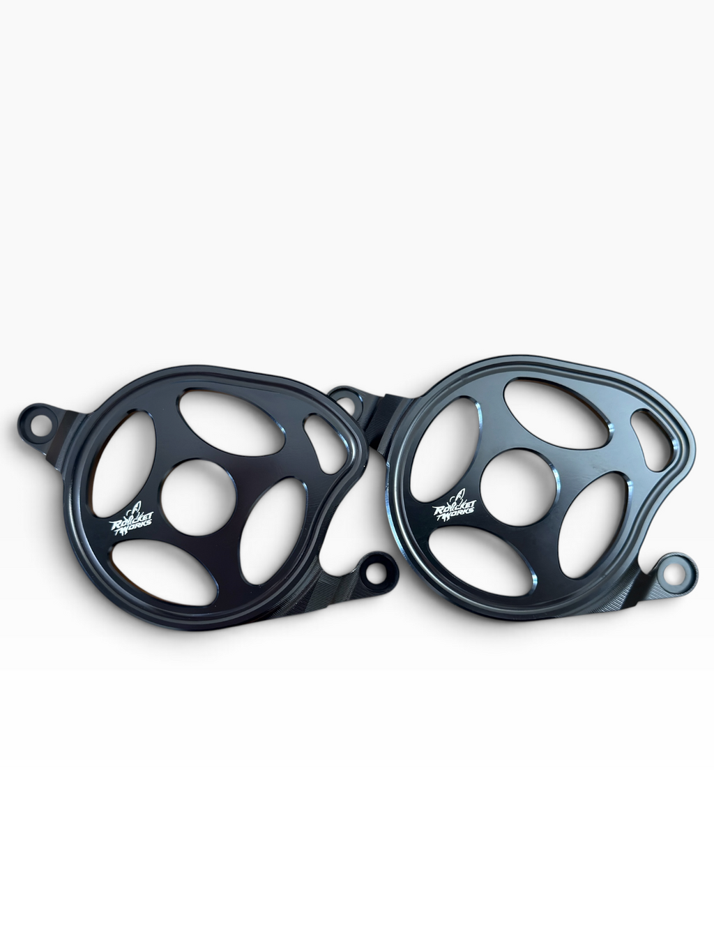 RW Metal Motor Cover Black/Silver LBX