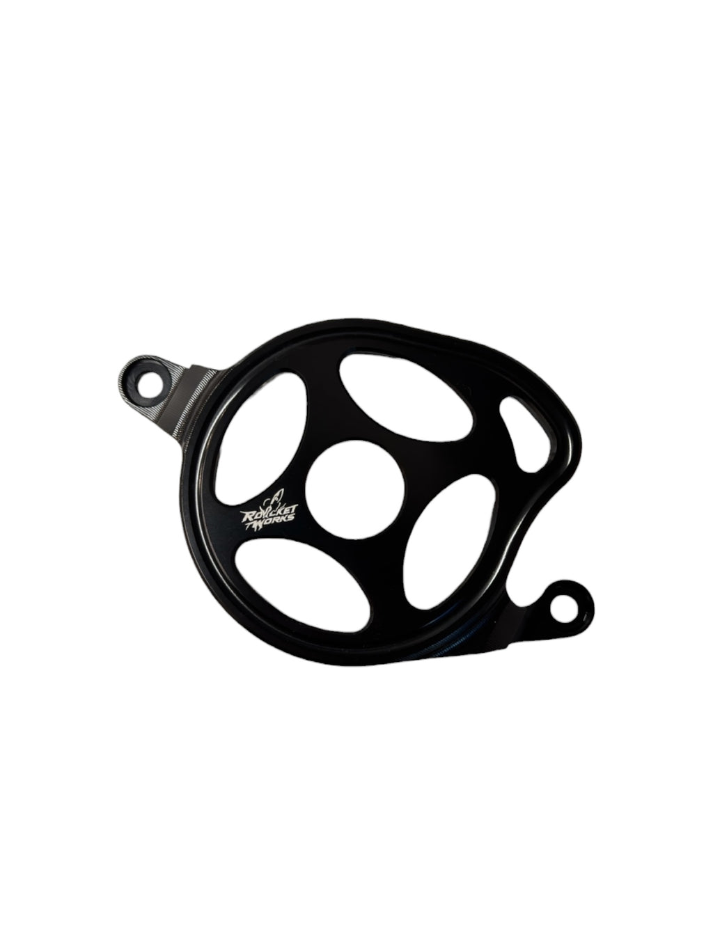 RW Metal Motor Cover Black/Silver LBX