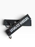 Black Legalize Wheelies Keychain